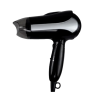 LIFE Foldable Hair Dryer Black, Case of 6