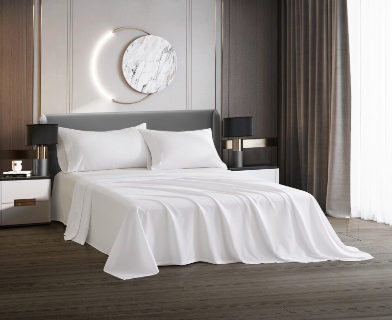 LIFE Microfiber Full Flat Plain 81"X115", Case of 24 - Image 2