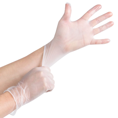 vinyl gloves powder-free 1000 per case