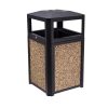 Trash Can Sand Panel Fancy 45 Gallon, Case of 1