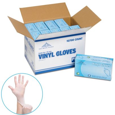vinyl gloves powder-free 1000 per case
