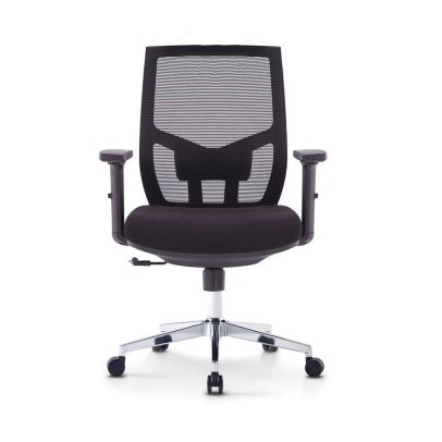 HT-5704B front-facing chair view with lumbar adjustment