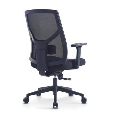 HT-9092B mesh back chair shown at angle
