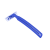 Disposable razor for hotel guest use, individually wrapped
