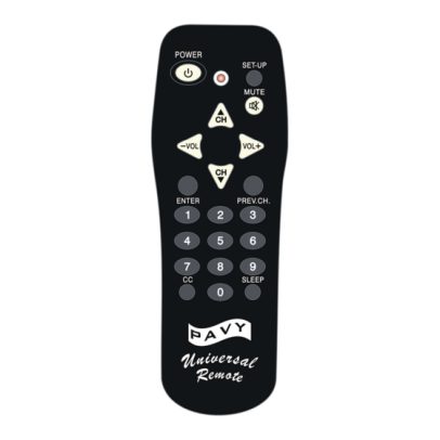 Pavy Economy universal TV remote for hotel and motel rooms