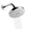 Stainless steel high-pressure shower head for hotel bathrooms