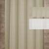 Shower Curtain Hookless Without Window, Beige, Case of 25