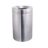 Round trash can for hotel dining and breakfast setups