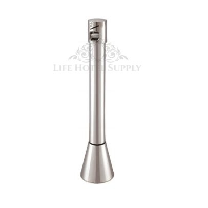 Stainless steel hotel smokers pole