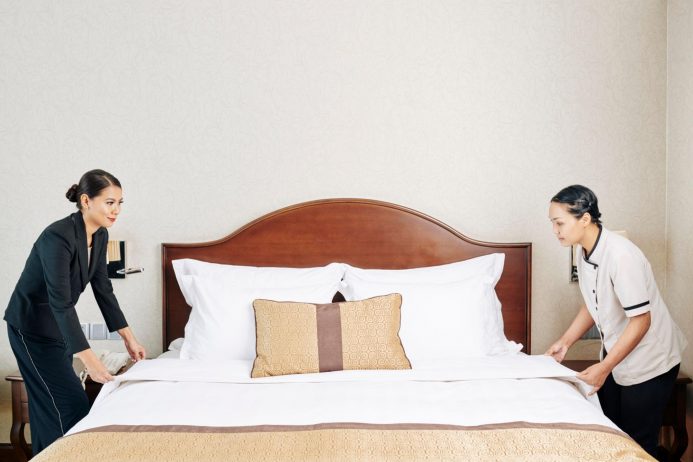 Uniform linens and supplies lead to faster room turnovers and higher guest satisfaction.